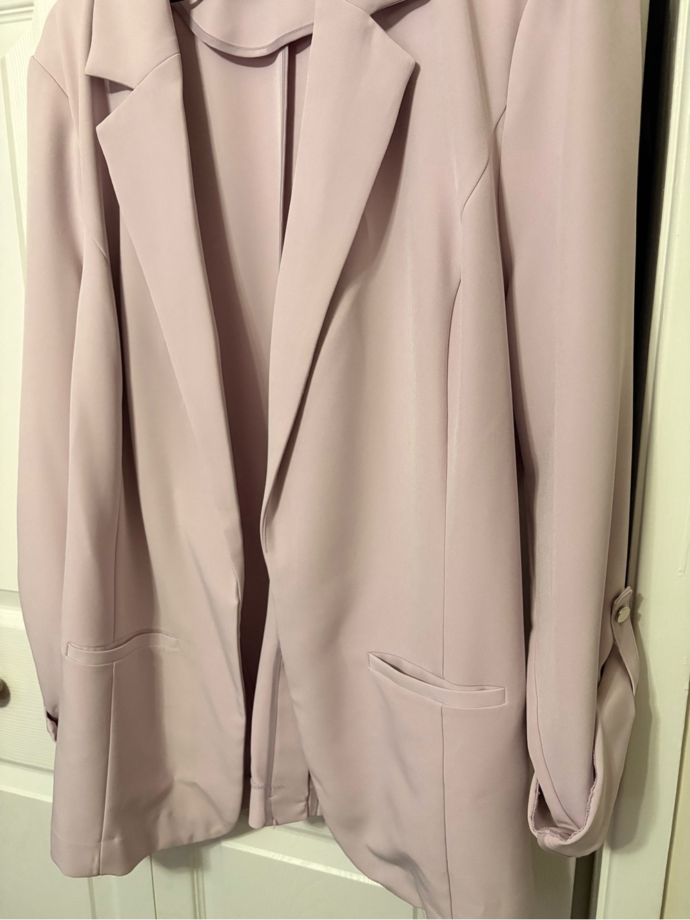 EVRI Women's Lilac Blazer Jacket